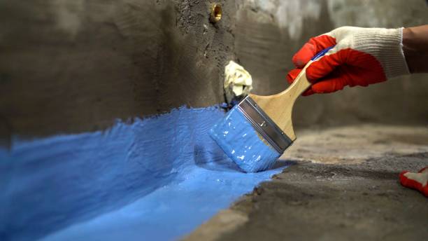 Crawl space vapor barrier installation in Newtown, PA
